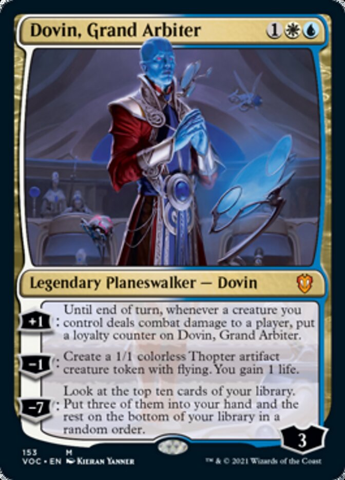 Dovin, Grand Arbiter [Innistrad: Crimson Vow Commander] | Exor Games Dartmouth
