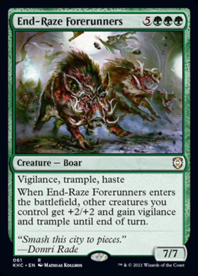 End-Raze Forerunners [Kaldheim Commander] | Exor Games Dartmouth