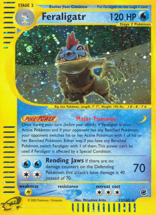 Feraligatr (12/165) [Expedition: Base Set] | Exor Games Dartmouth