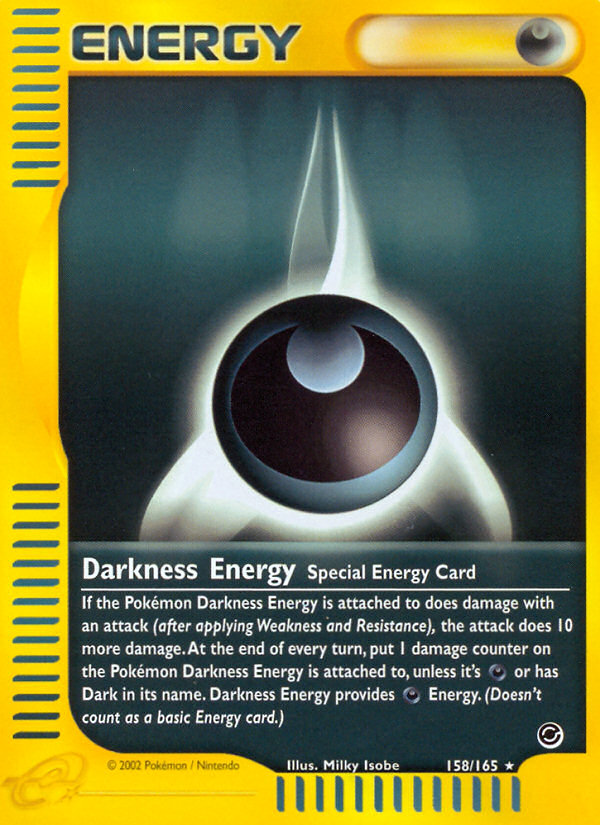 Darkness Energy (158/165) [Expedition: Base Set] | Exor Games Dartmouth