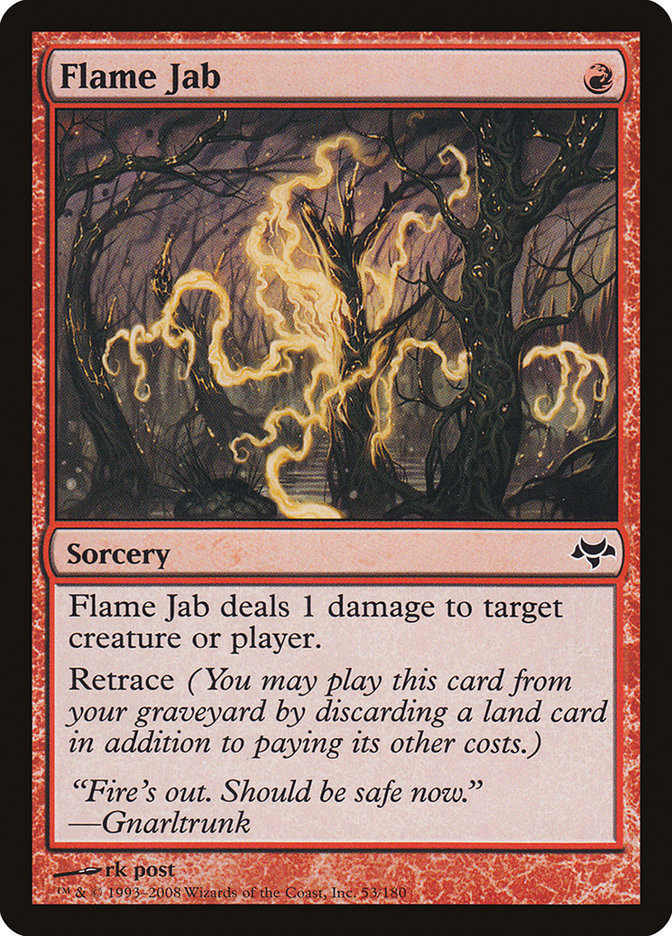 Flame Jab [Eventide] | Exor Games Dartmouth