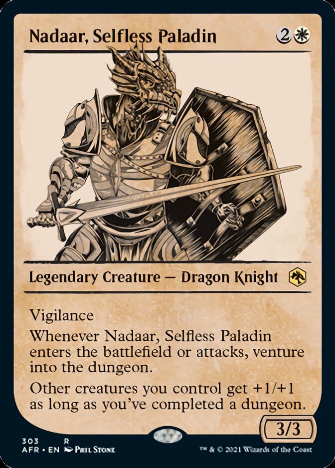 Nadaar, Selfless Paladin (Showcase) [Dungeons & Dragons: Adventures in the Forgotten Realms] | Exor Games Dartmouth