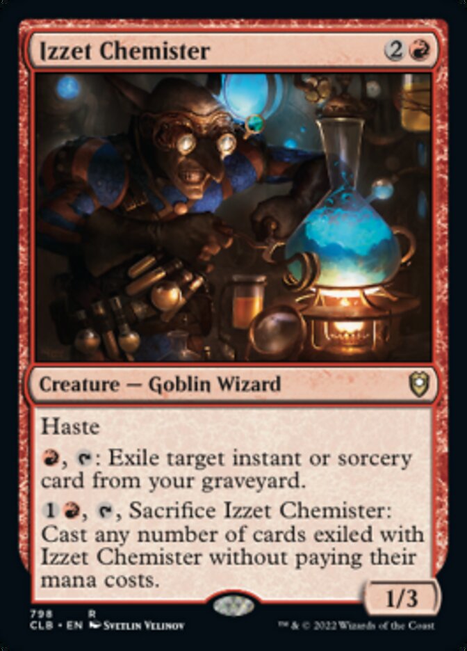 Izzet Chemister [Commander Legends: Battle for Baldur's Gate] | Exor Games Dartmouth