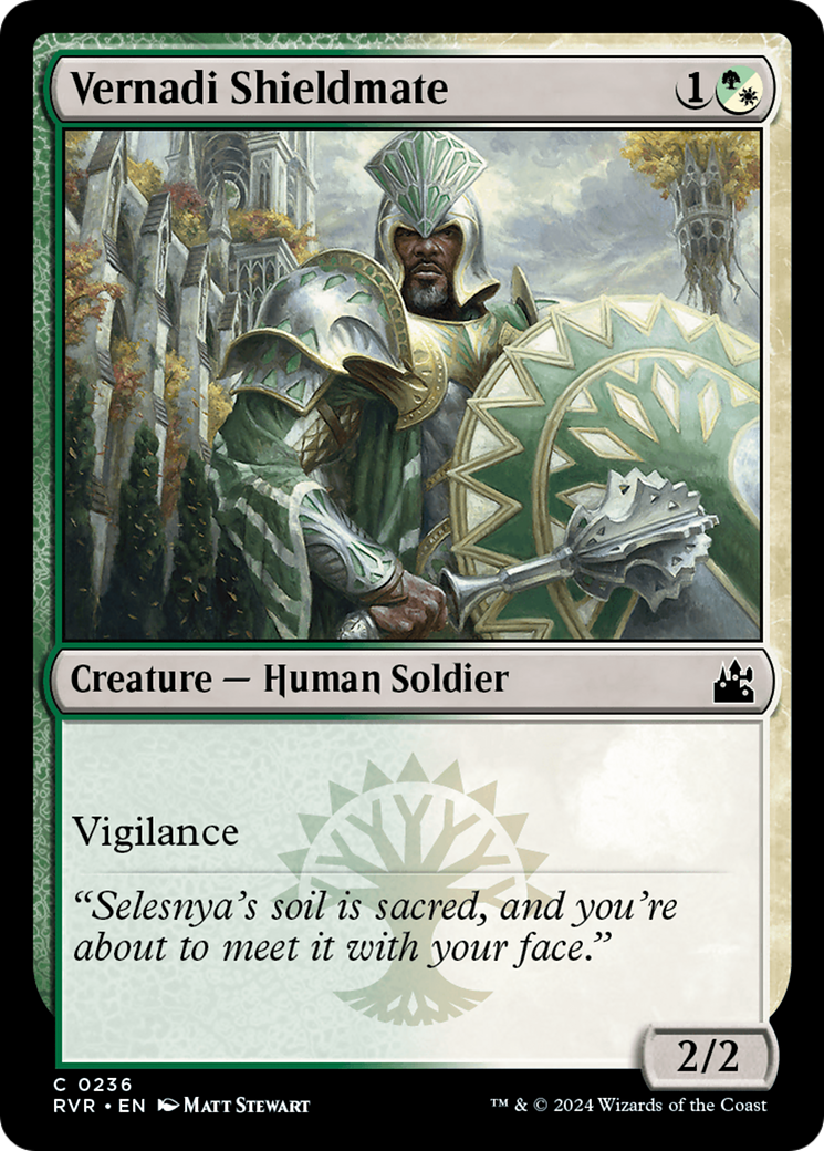 Vernadi Shieldmate [Ravnica Remastered] | Exor Games Dartmouth