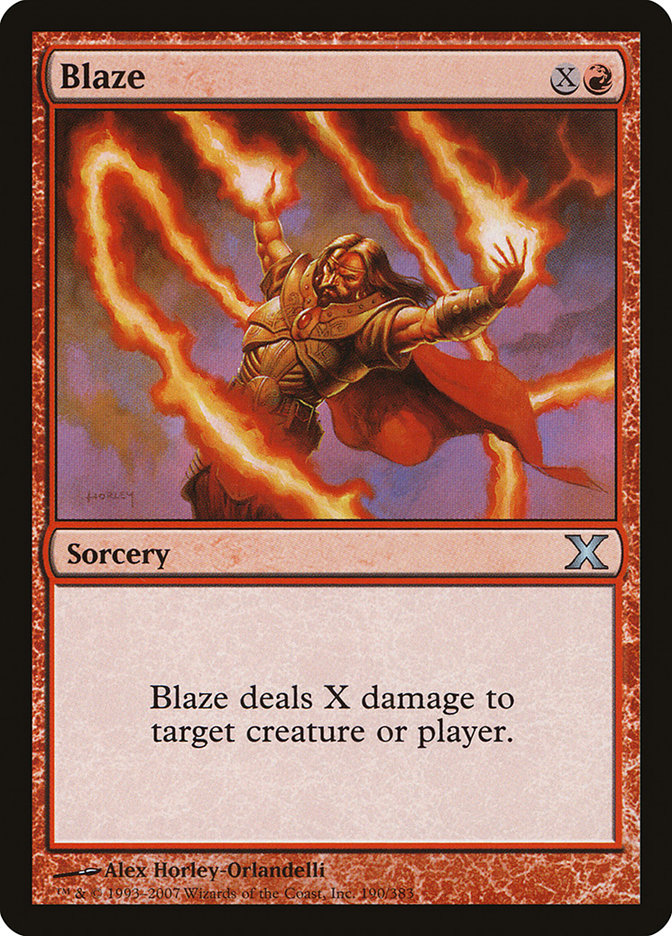 Blaze [Tenth Edition] | Exor Games Dartmouth
