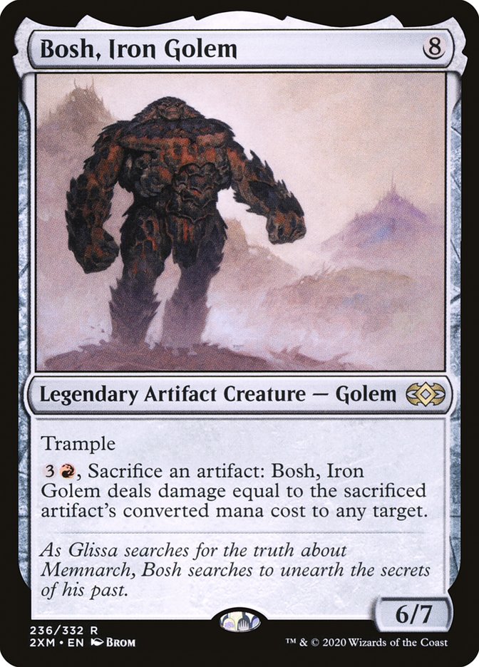 Bosh, Iron Golem [Double Masters] | Exor Games Dartmouth