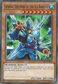 General Grunard of the Ice Barrier [SDFC-EN018] Common | Exor Games Dartmouth