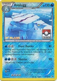 Avalugg (31/106) (League Promo 1st Place) [XY: Flashfire] | Exor Games Dartmouth