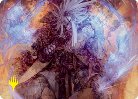 Satoru Umezawa 2 Art Card (Gold-Stamped Signature) [Kamigawa: Neon Dynasty Art Series] | Exor Games Dartmouth