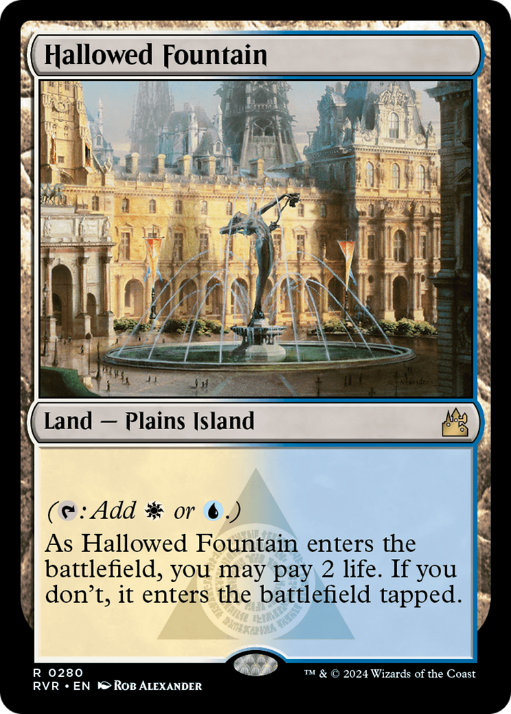 Hallowed Fountain [Ravnica Remastered] | Exor Games Dartmouth