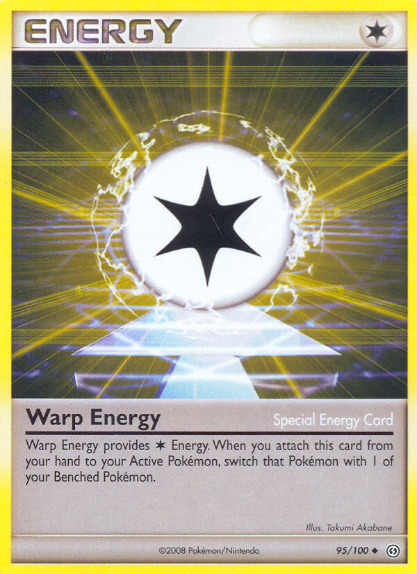 Warp Energy (95/100) [Diamond & Pearl: Stormfront] | Exor Games Dartmouth