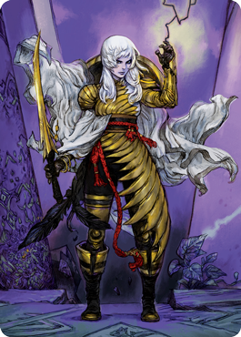 The Wandering Emperor 1 Art Card [Kamigawa: Neon Dynasty Art Series] | Exor Games Dartmouth