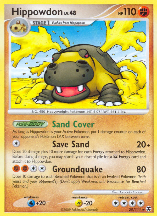 Hippowdon (25/111) [Platinum: Rising Rivals] | Exor Games Dartmouth
