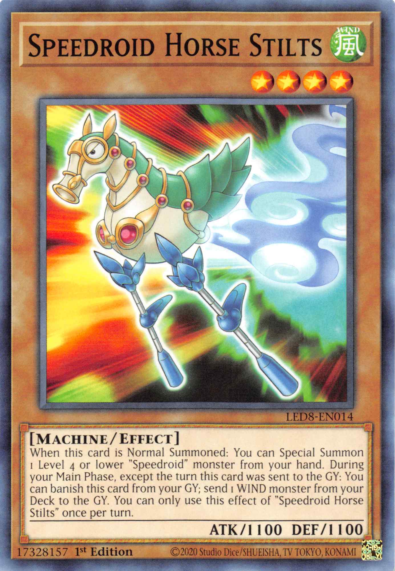 Speedroid Horse Stilts [LED8-EN014] Common | Exor Games Dartmouth