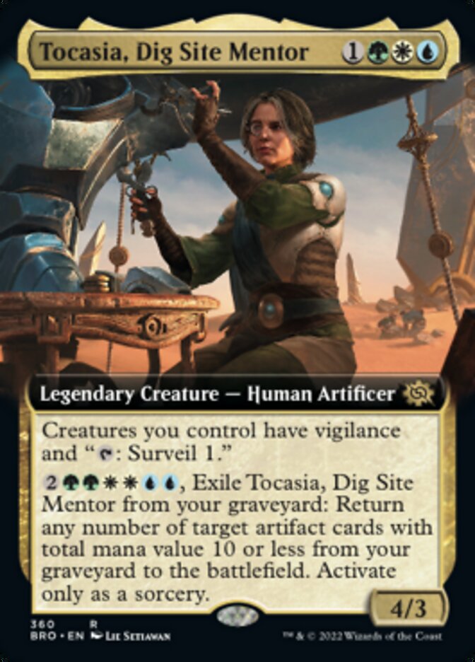 Tocasia, Dig Site Mentor (Extended Art) [The Brothers' War] | Exor Games Dartmouth