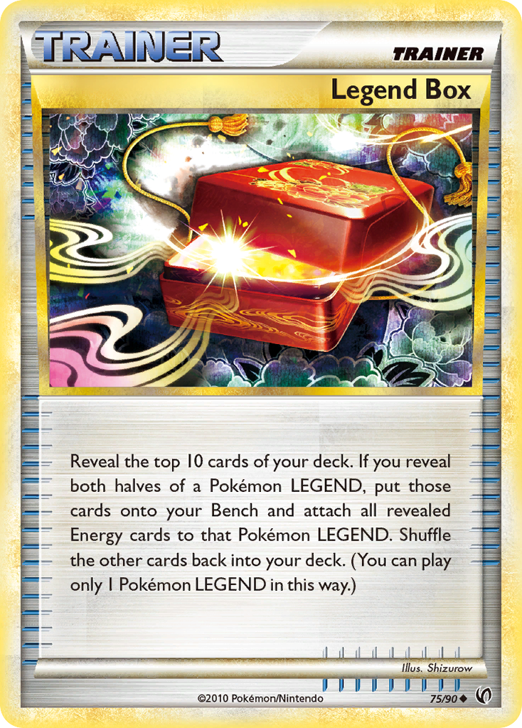 Legend Box (75/90) [HeartGold & SoulSilver: Undaunted] | Exor Games Dartmouth