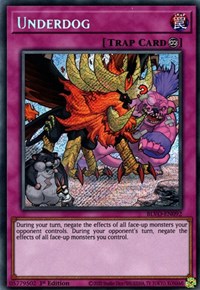 Underdog [BLVO-EN092] Secret Rare | Exor Games Dartmouth