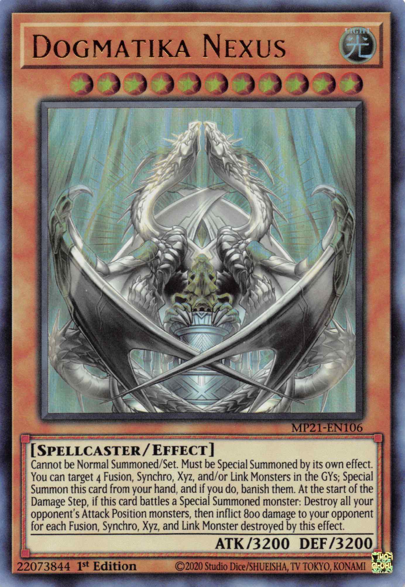 Dogmatika Nexus [MP21-EN106] Ultra Rare | Exor Games Dartmouth