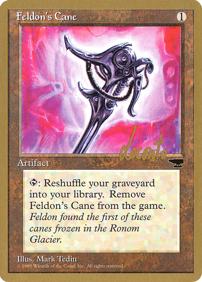 Feldon's Cane (Michael Loconto) [Pro Tour Collector Set] | Exor Games Dartmouth