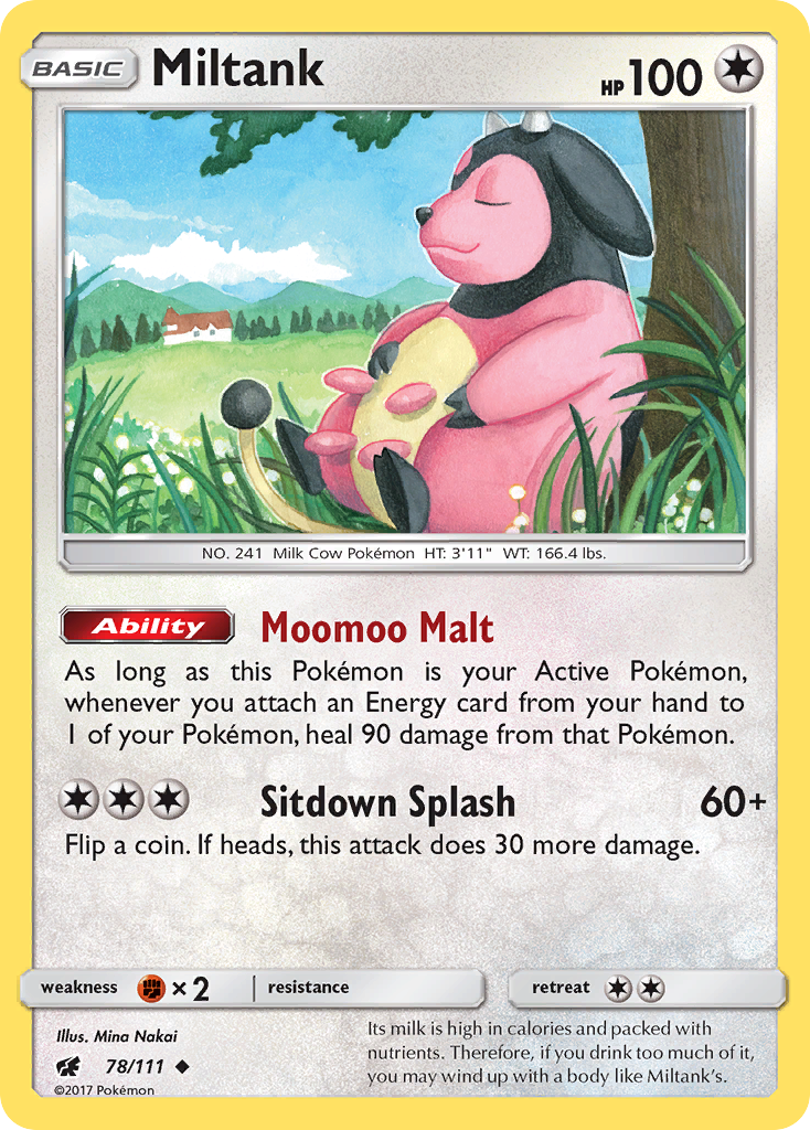 Miltank (78/111) [Sun & Moon: Crimson Invasion] | Exor Games Dartmouth