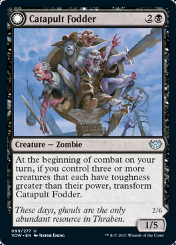 Catapult Fodder // Catapult Captain [Innistrad: Crimson Vow] | Exor Games Dartmouth