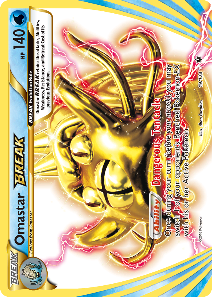 Omastar BREAK (19/124) [XY: Fates Collide] | Exor Games Dartmouth