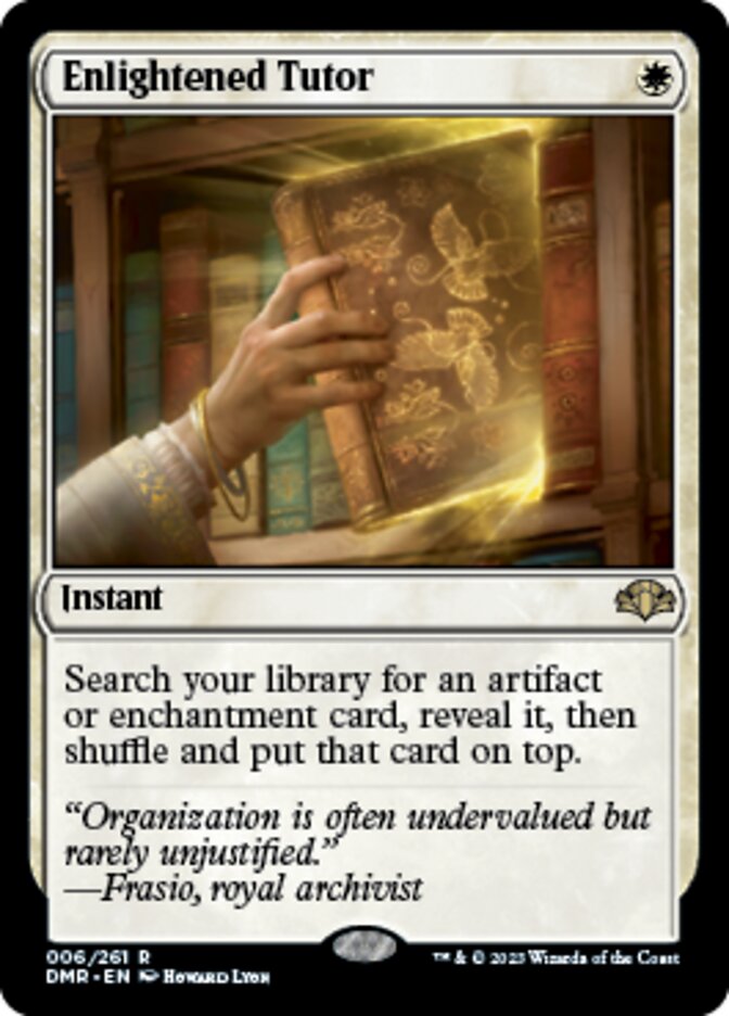 Enlightened Tutor [Dominaria Remastered] | Exor Games Dartmouth