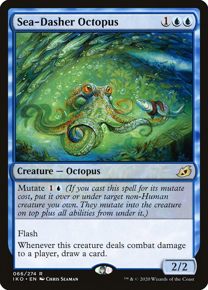 Sea-Dasher Octopus [Ikoria: Lair of Behemoths] | Exor Games Dartmouth