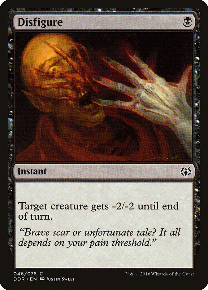 Disfigure [Duel Decks: Nissa vs. Ob Nixilis] | Exor Games Dartmouth