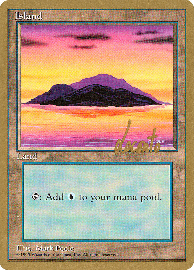 Island (ml368) (Michael Loconto) [Pro Tour Collector Set] | Exor Games Dartmouth