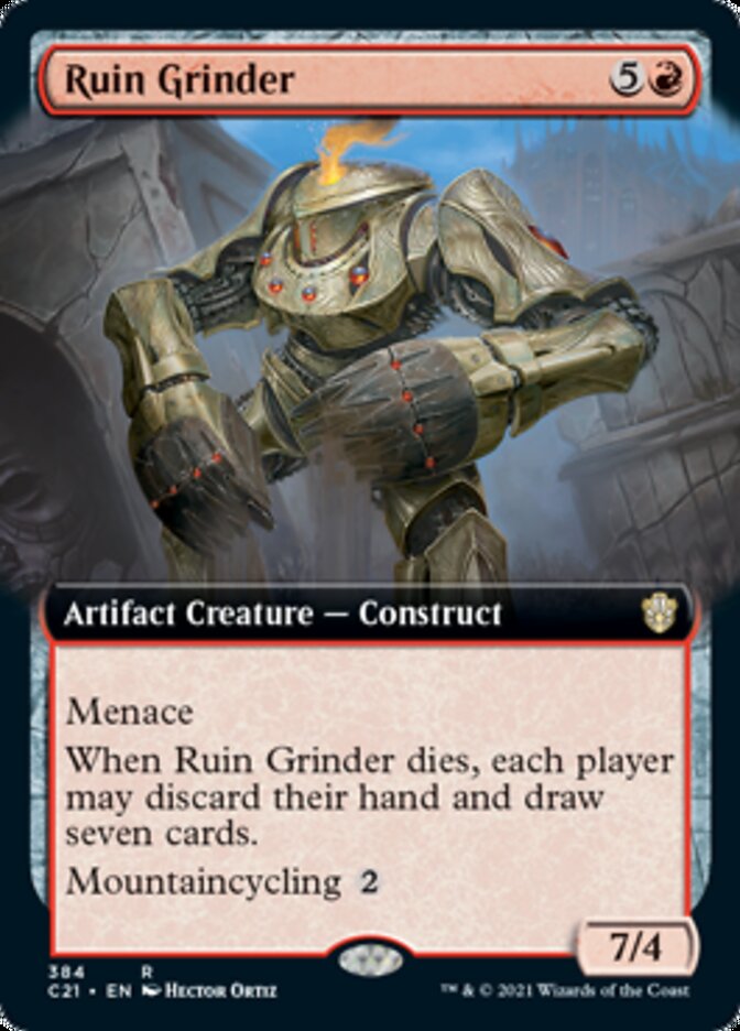 Ruin Grinder (Extended) [Commander 2021] | Exor Games Dartmouth