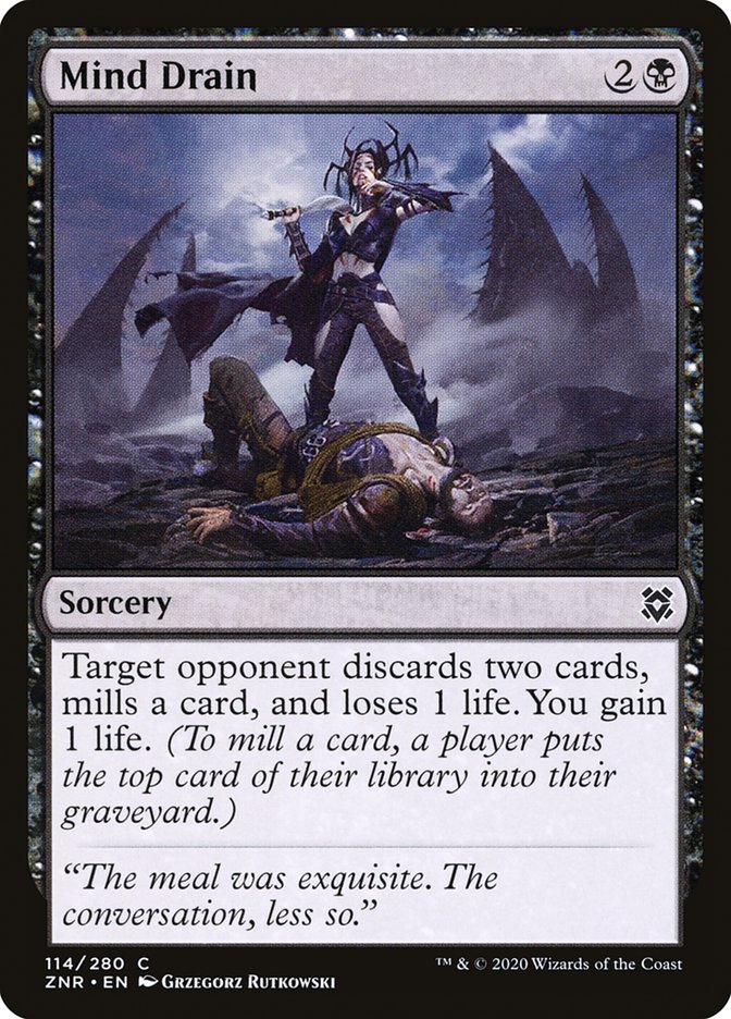 Mind Drain [Zendikar Rising] | Exor Games Dartmouth
