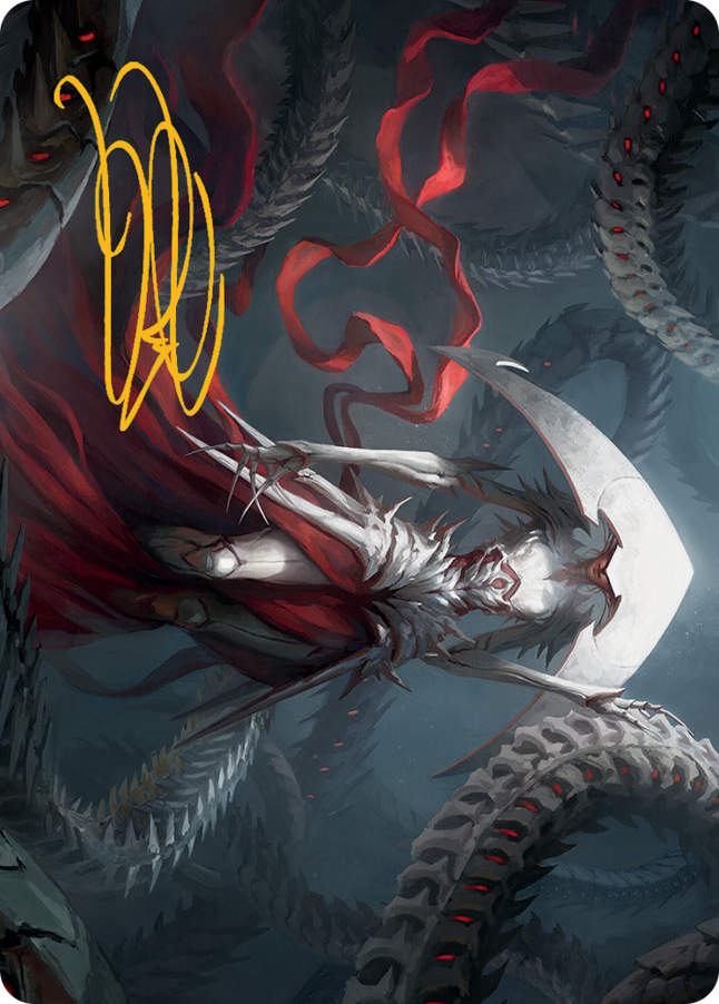 Elesh Norn Art Card (Gold-Stamped Signature) [March of the Machine Art Series] | Exor Games Dartmouth