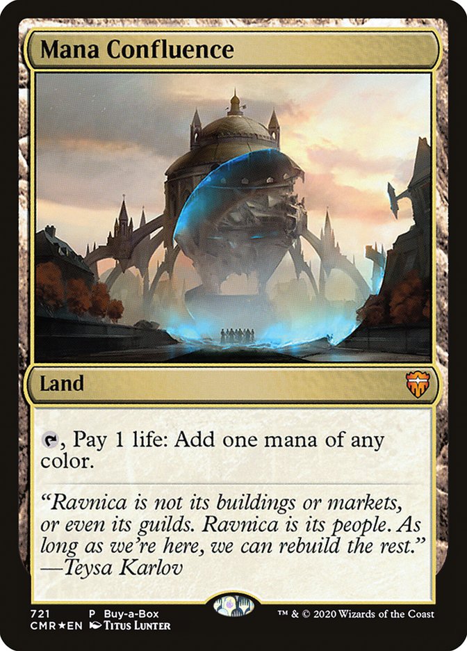 Mana Confluence (Buy-A-Box) [Commander Legends Promos] | Exor Games Dartmouth