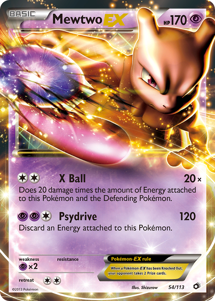 Mewtwo EX (54/113) [Black & White: Legendary Treasures] | Exor Games Dartmouth