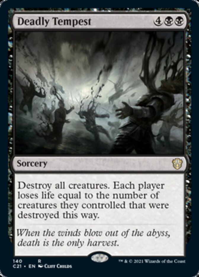 Deadly Tempest [Commander 2021] | Exor Games Dartmouth