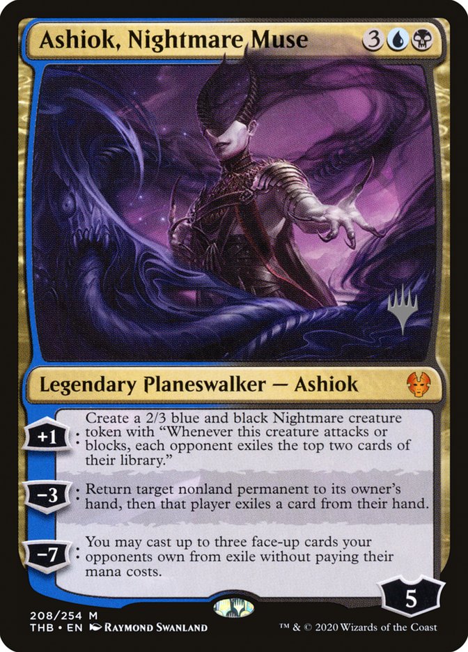 Ashiok, Nightmare Muse (Promo Pack) [Theros Beyond Death Promos] | Exor Games Dartmouth