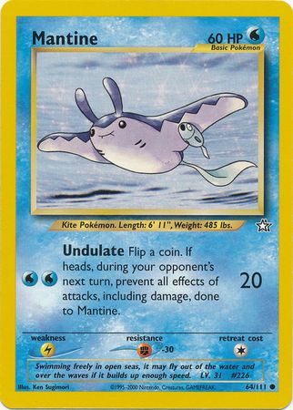 Mantine (64/111) [Neo Genesis Unlimited] | Exor Games Dartmouth