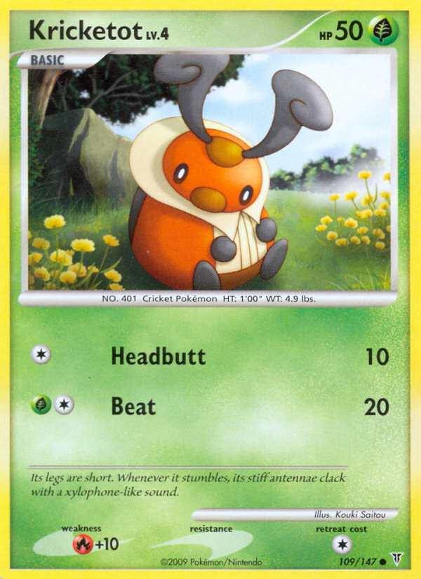 Kricketot (109/147) [Platinum: Supreme Victors] | Exor Games Dartmouth