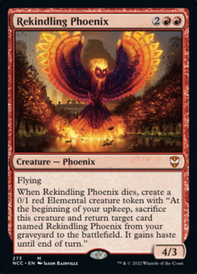 Rekindling Phoenix [Streets of New Capenna Commander] | Exor Games Dartmouth