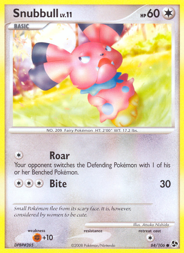 Snubbull (84/106) [Diamond & Pearl: Great Encounters] | Exor Games Dartmouth