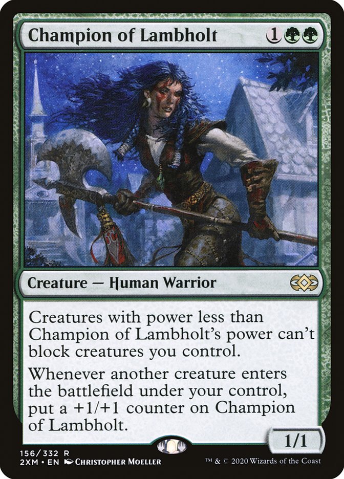 Champion of Lambholt [Double Masters] | Exor Games Dartmouth