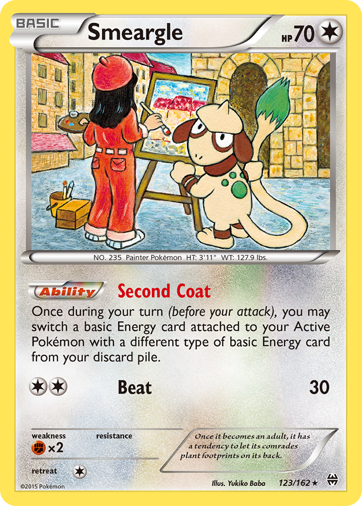 Smeargle (123/162) [XY: BREAKthrough] | Exor Games Dartmouth