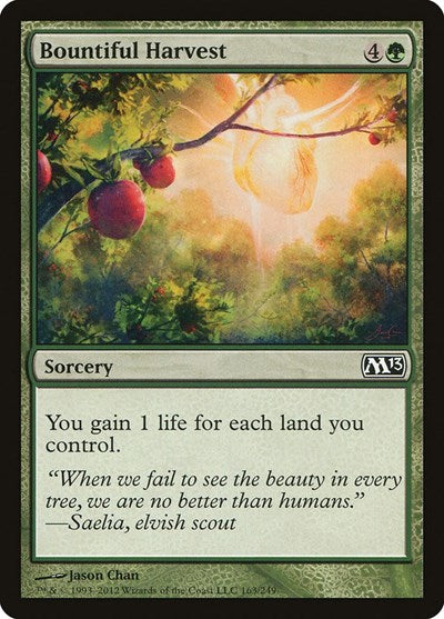 Bountiful Harvest [Magic 2013] | Exor Games Dartmouth