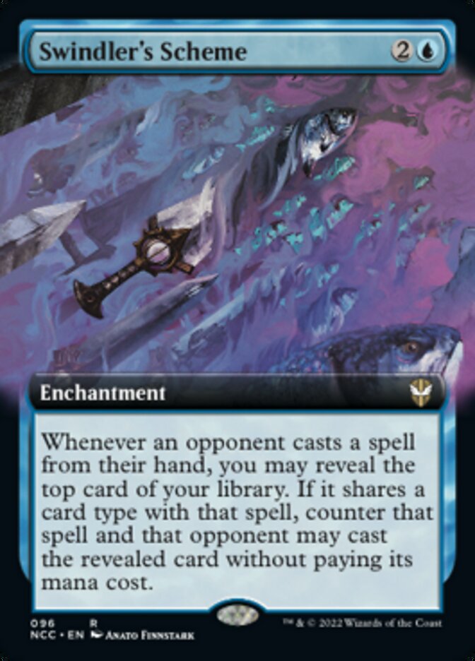 Swindler's Scheme (Extended Art) [Streets of New Capenna Commander] | Exor Games Dartmouth