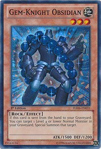 Gem-Knight Obsidian [HA06-EN031] Super Rare | Exor Games Dartmouth