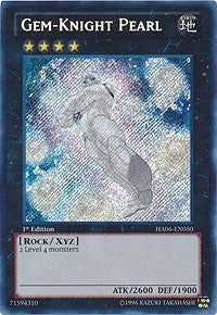 Gem-Knight Pearl [HA06-EN050] Secret Rare | Exor Games Dartmouth