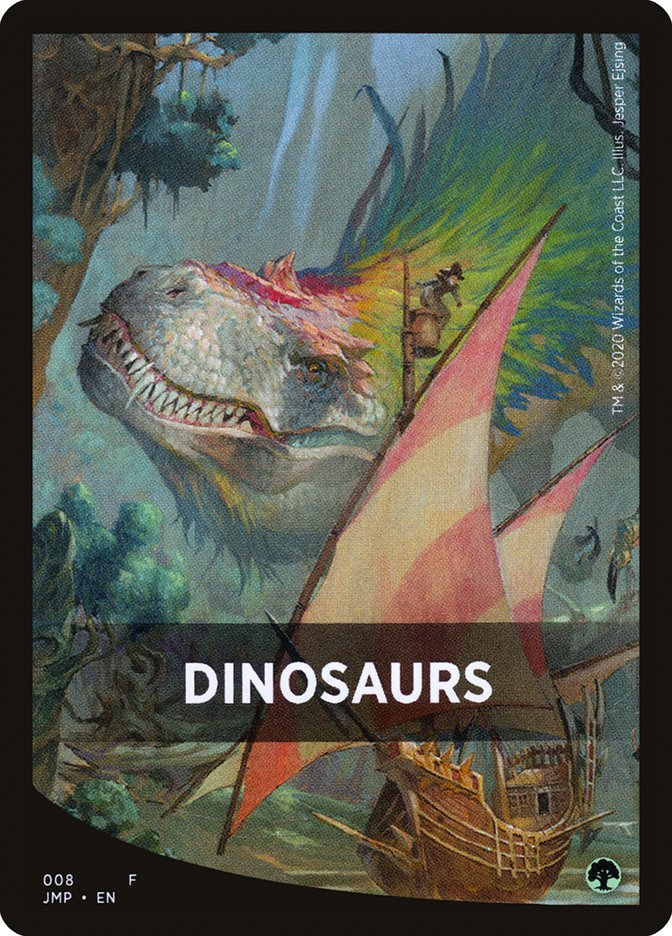 Dinosaurs Theme Card [Jumpstart Front Cards] | Exor Games Dartmouth