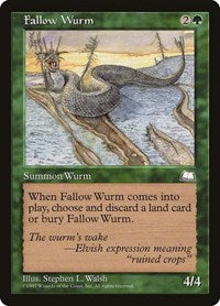 Fallow Wurm [Weatherlight] | Exor Games Dartmouth