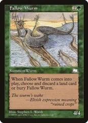 Fallow Wurm [Weatherlight] | Exor Games Dartmouth